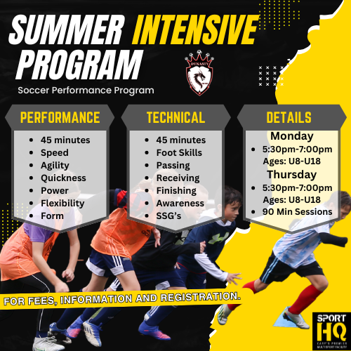 Summer Intensive Soccer Program