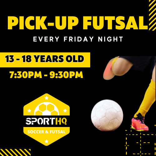 Futsal ages 13-18 years old